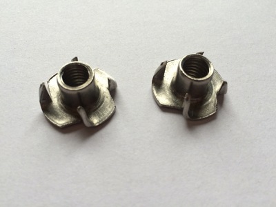 優(yōu)質(zhì)不銹鋼304四爪螺母、四腳釘、四爪釘M5*15*8高強(qiáng)度四爪螺母